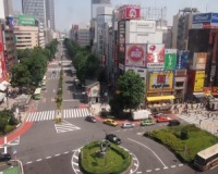 グリーン大通りの鳥瞰写真